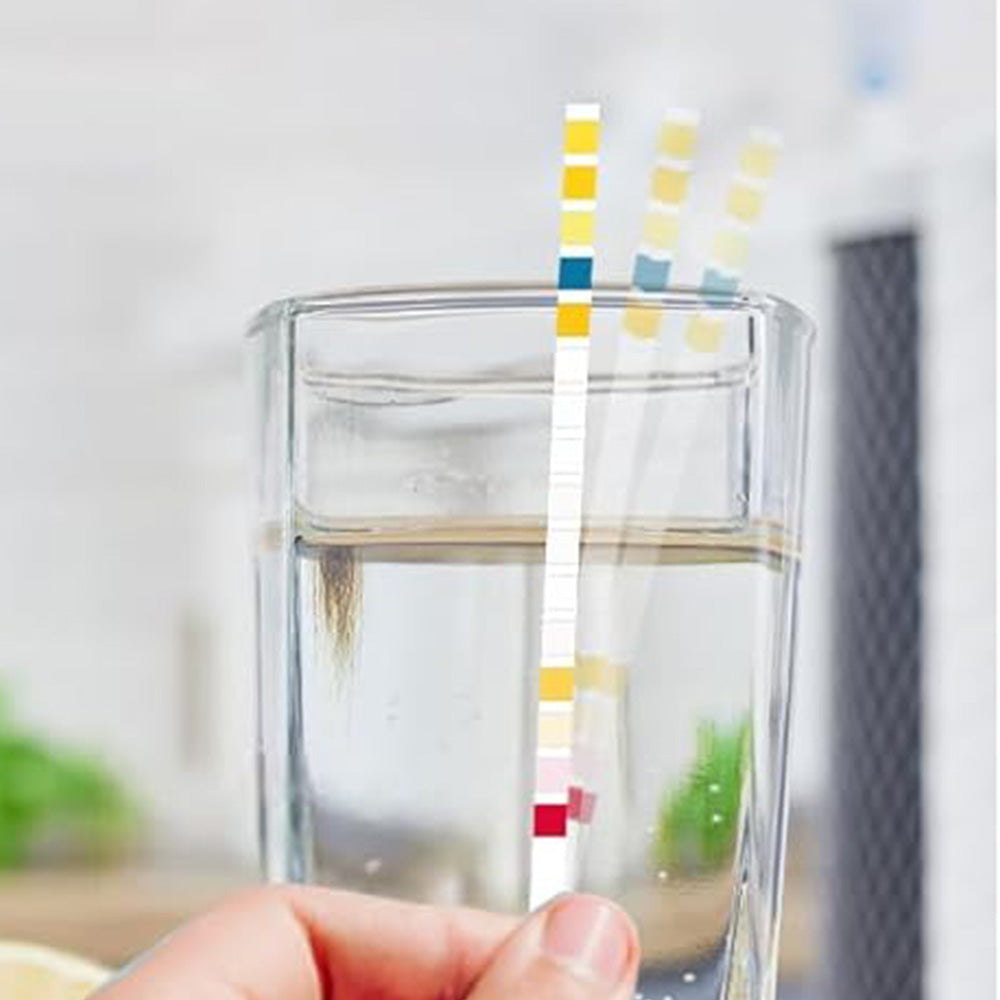 100Pcs 16-in-1 Water Quality Test Strips Water Test Kit for Pool Pond Aquarium Spa Drinking Water