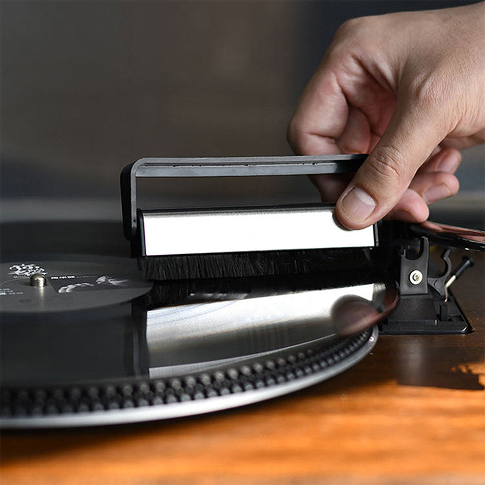 Anti-Static Carbon Fiber Vinyl Record Cleaning Brush Strong Dust Remove
