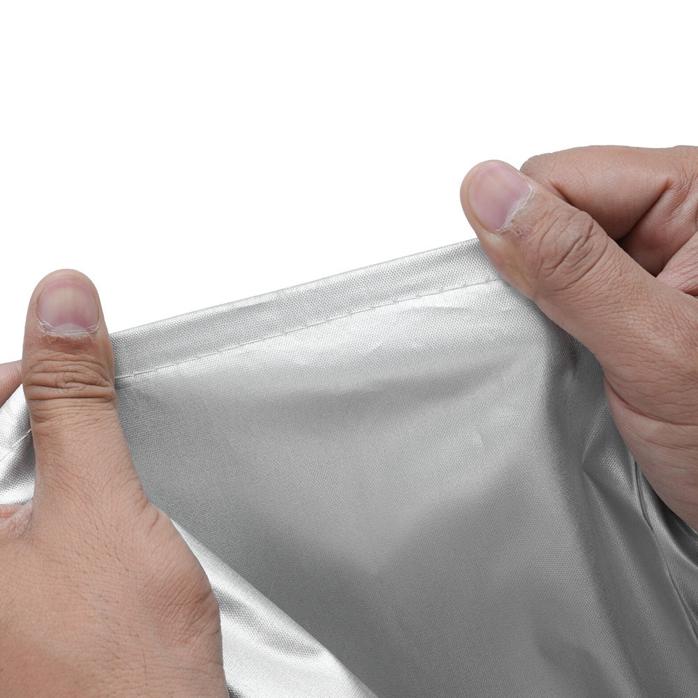 Waterproof Rotary Airer Cover ââ‚?Clothesline Dryer Shield with Zipper Silver