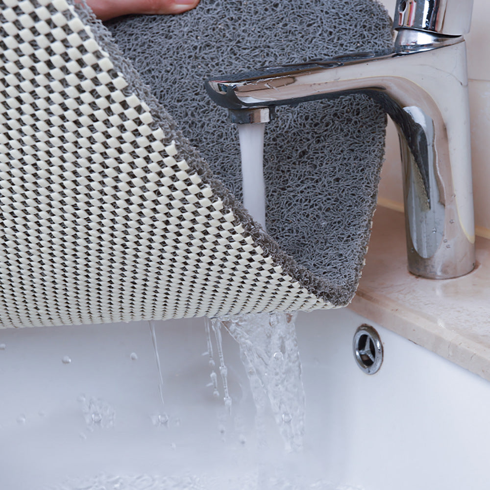 Bathroom Bath Mat Anti Slip Loofah Style Shower Floor Mat