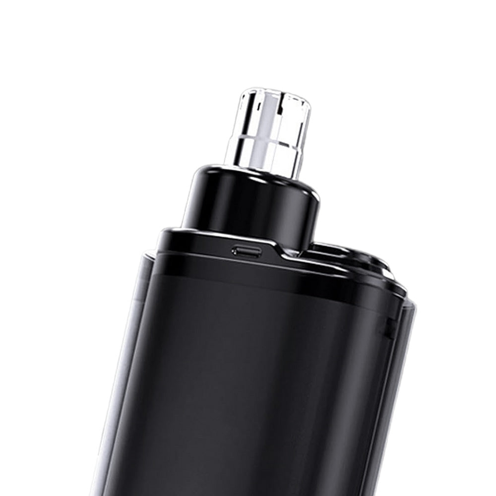 Portable Electric Nose Hair Trimmer Rechargeable Ear Nose Hair Trimmer for Men Women Black