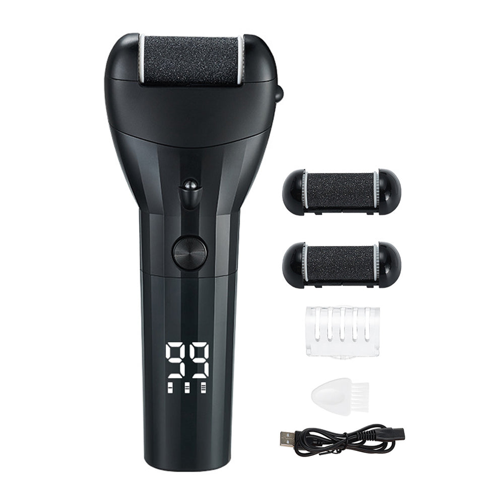 Rechargeable Electric Foot Callus Remover Kit Water-Resistant Foot File Pedicure