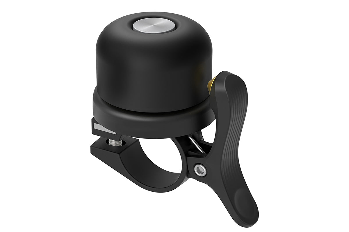 Anti-Theft Bike Bell Water Resistance Positioning System Bicycle Ring For AirTag Tracker-Black