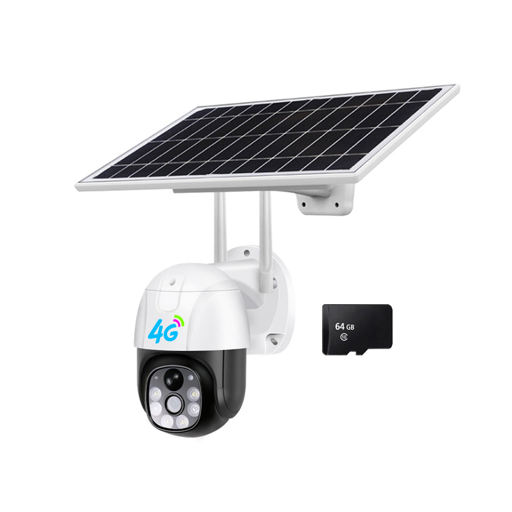 Solar Security Cameras 2.4G WiFi Motion Detection Camera with Night Vision