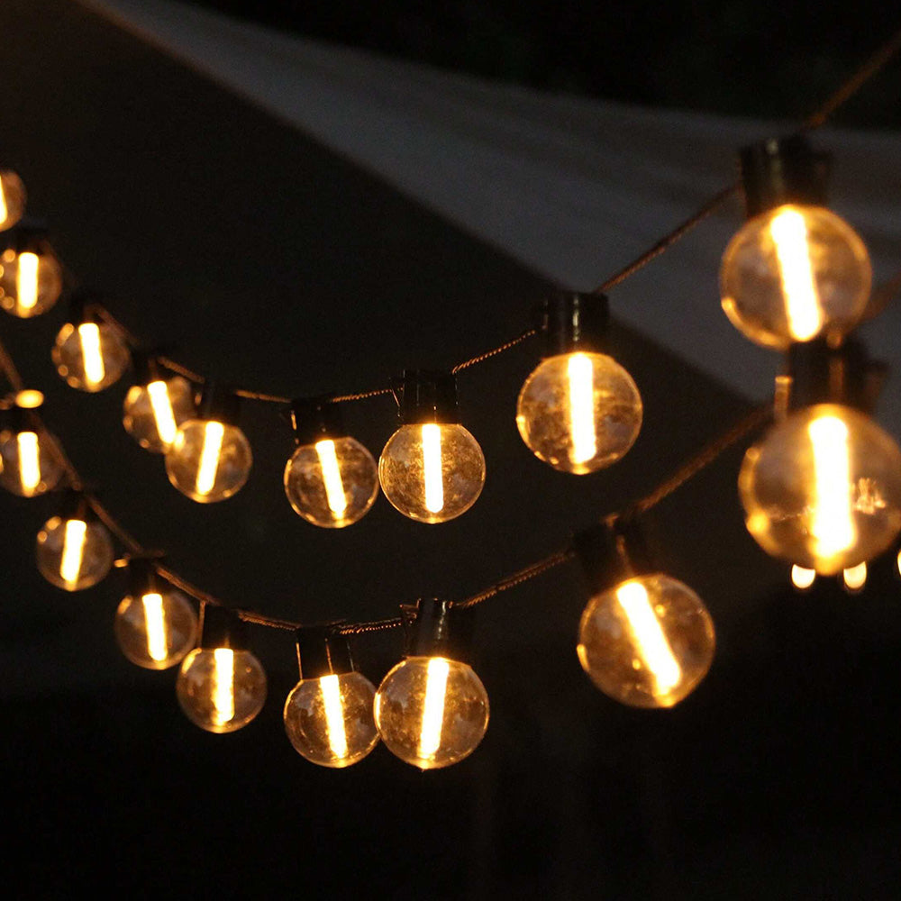Solar LED String Lights with 20 Bulbs Weather Resistance  for Outdoor Decorative