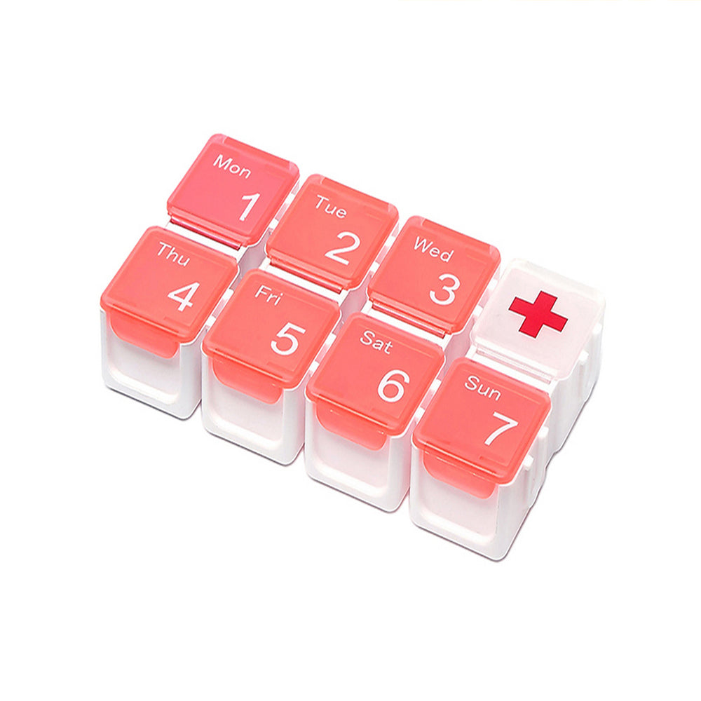 Eight Grid Pill Box