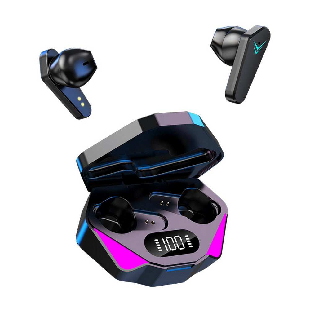 TWS Gaming Earbuds Low Latency Bluetooth Earphone with Mic Bass Audio Sound Positioning Stereo Wireless Headphones