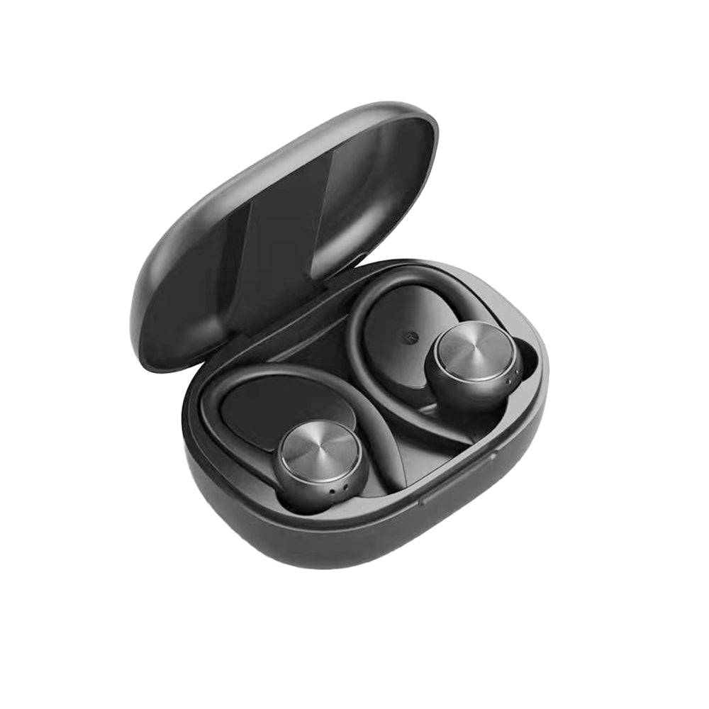 Wireless Bluetooth Earphones Ear Hoop Headphones Sport Gym Earbuds with Mic