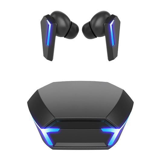 Wireless Bluetooth Gaming Earphones In-Ear Headsets with Breathing Light Black