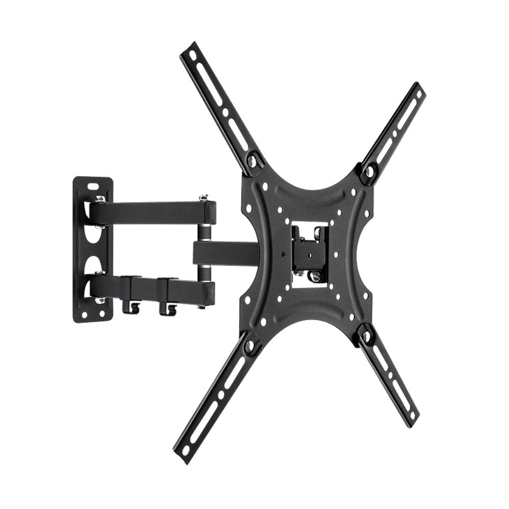 Wall Mount Bracket for TV Monitor Swivel Tilt Extension Rotation for Flat Curved Screen Monitors