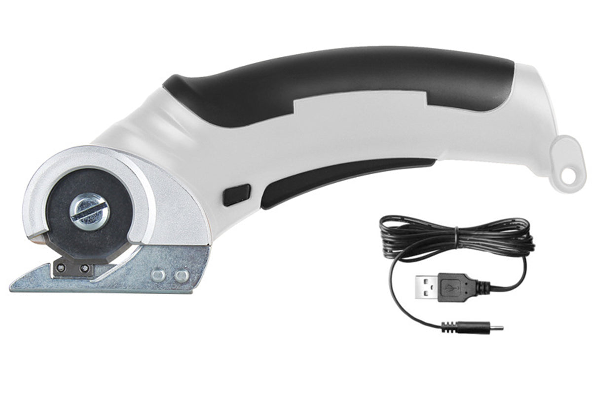 Cordless Cardboard Cutter Electric Fabric Cutter with Lock 4.2V Electric Scissors Multi-Cutting Tools for Leather Felt Rug Box