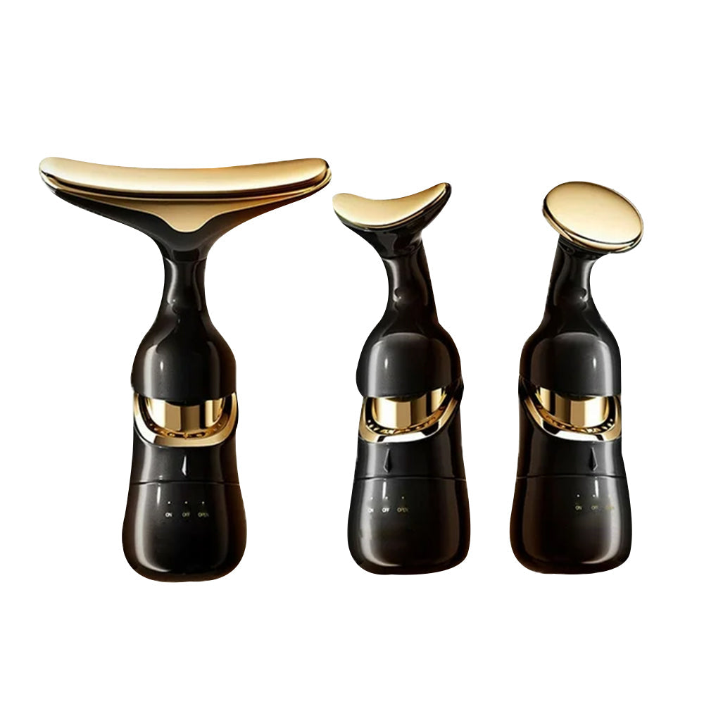 3-in-1 Electric Facial Massager Anti Aging Neck Chin Lifting Device