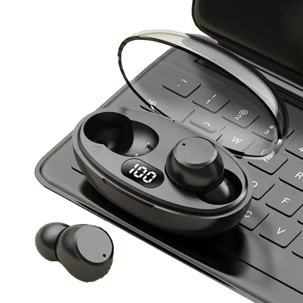 Wireless Bluetooth 5.3 Headphones with Power Display Charging Case Stereo In Ear Headsets