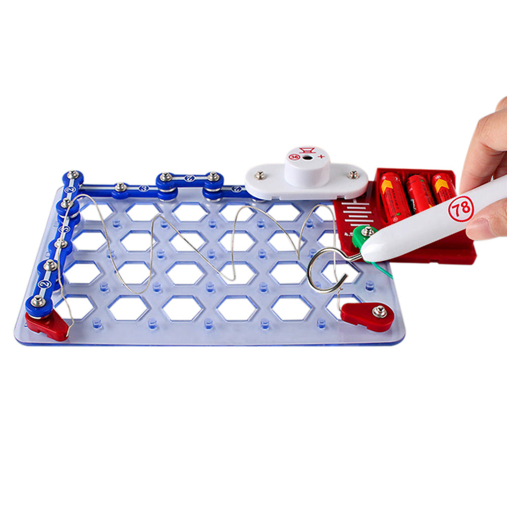 Electric Circuits Blocks Science Electronics Experiments Set Educational Toys