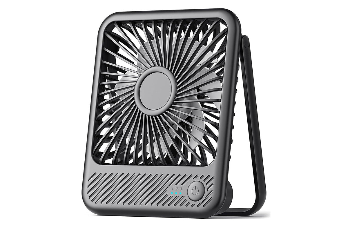 2Pcs USB Desk Fan Portable Mini USB Small Cooling Fan Desk Desktop Cooler