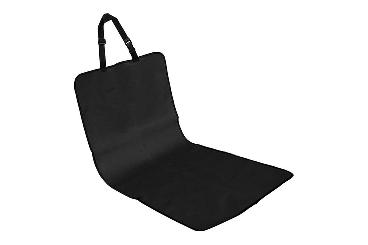 Nonslip Waterproof Durable Car Universal Fit Interior Backseat Dog Seat Covers-Black