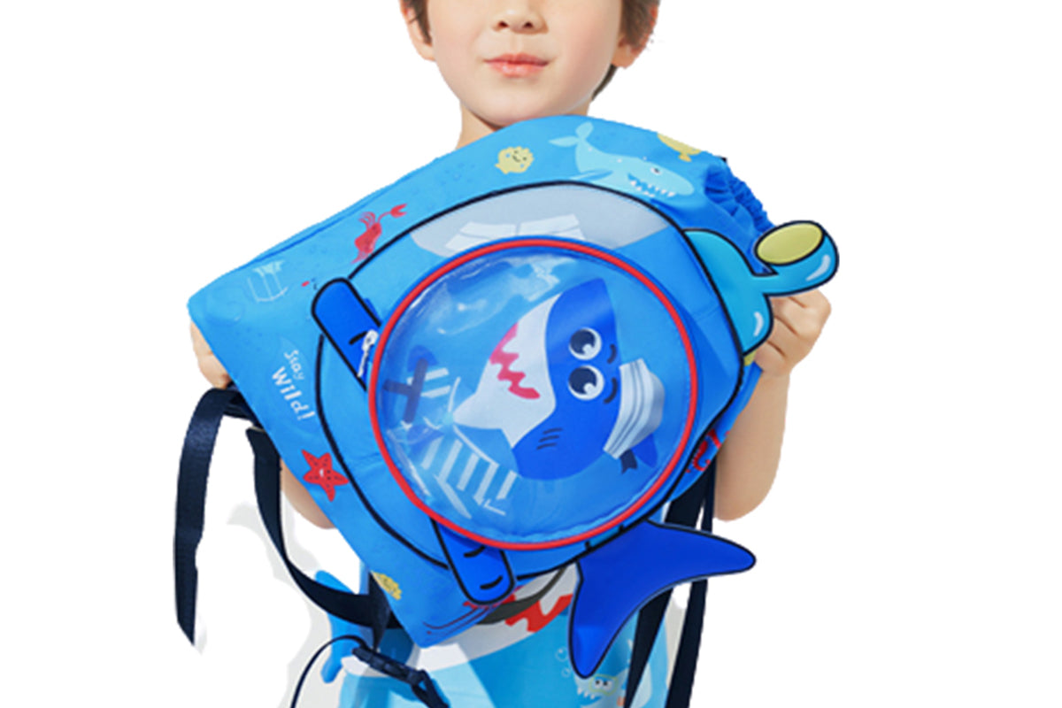 Drawstring Backpack Sports Gym Sack pack Water Resistant String Bag-Blue