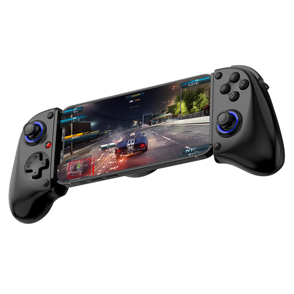 Wireless Stretching Game Controller Ergonomic Handheld Controller with Turbo/Programming for Nintendo Switch/PC Black