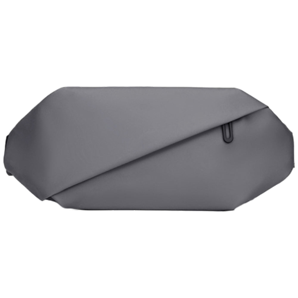 Travel Sling Bag Stylish Crossbody Bag Water-resistant Shoulder Bag for Sport Work Hiking Gray