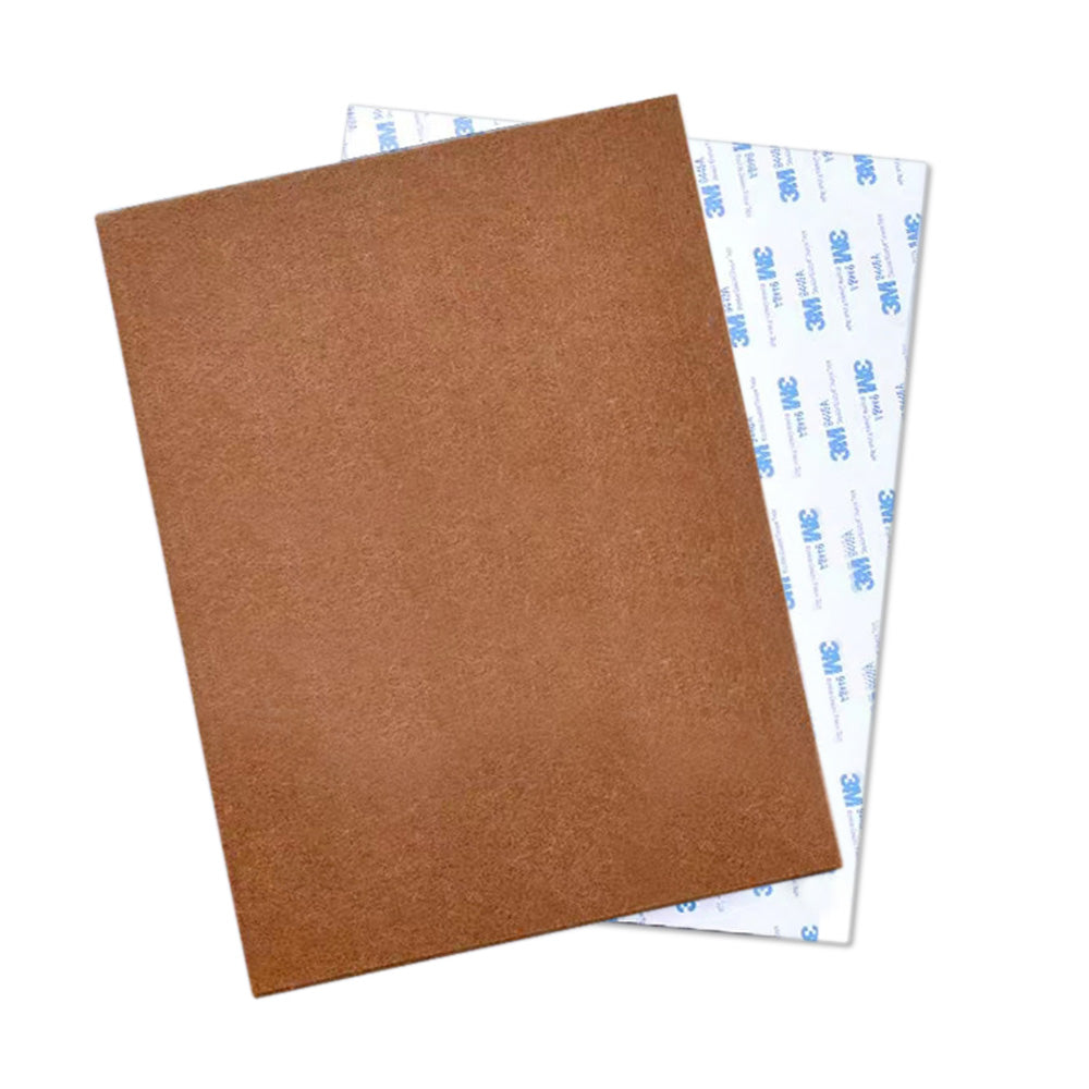 5Pcs Self Adhesive Furniture Protective Felt Pads for Scratch and Noise Protection Brown