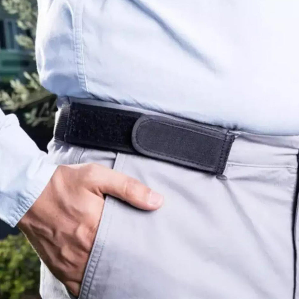 2Pcs Unisex Elastic Belt Waist Belt Fits 1.5 Inch Belt Loops