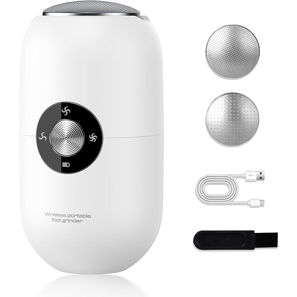 Electric Foot Callus Remover Rechargeable Foot File Pedicure Tool for Cracked Dry Heels Dead Skin Calluses