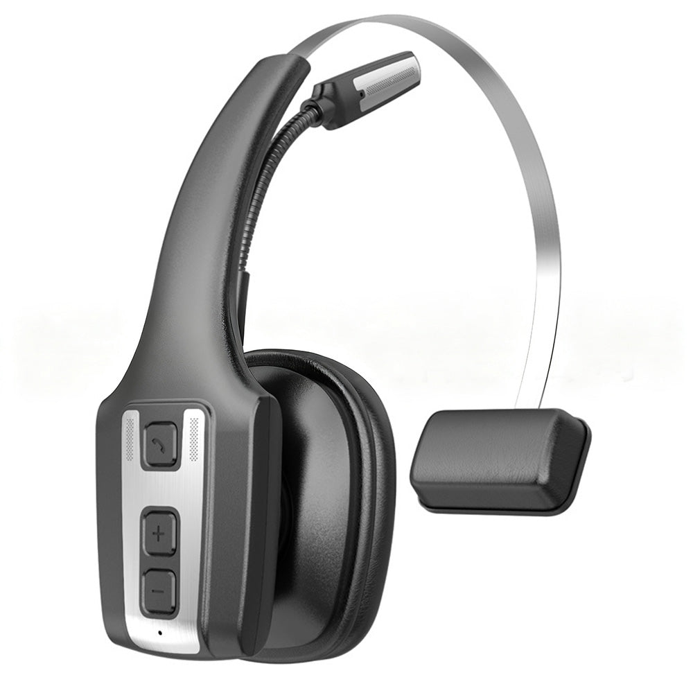 Bluetooth Wireless Headset with Mic Ideal for Truckers Drivers & Office Use
