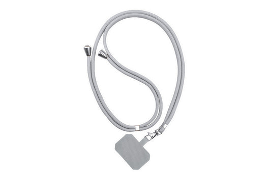 Phone Lanyard Universal Adjustable Shoulder Neck Strap-Gray