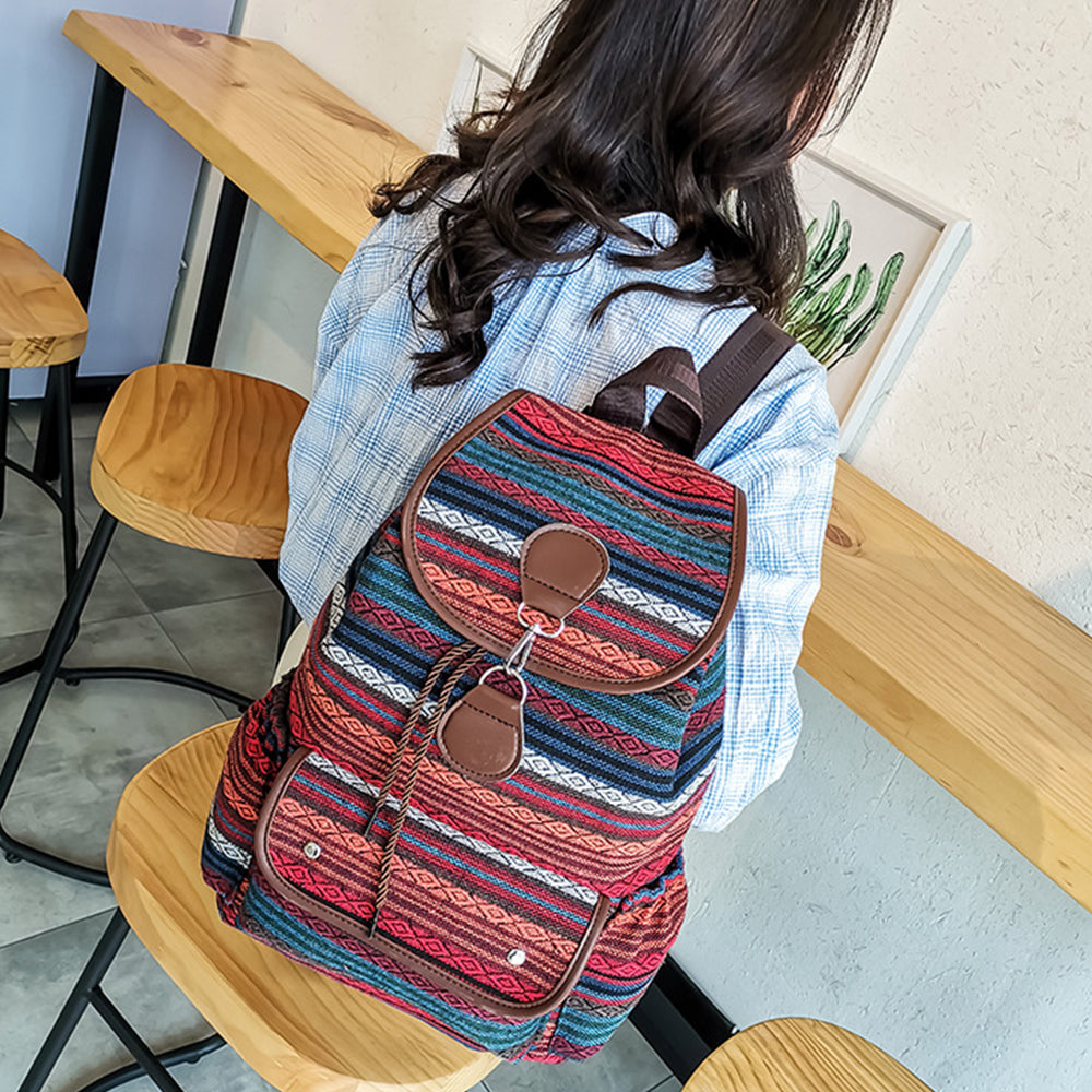 Boho Travel Backpack Women's Backpack Fashion Backpack Style 3