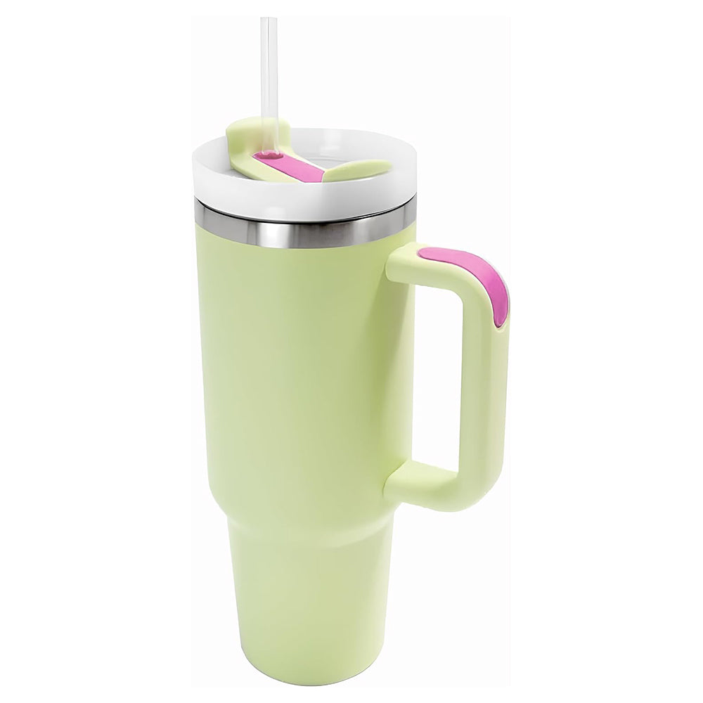 40oz Insulated Tumbler Stainless Steel Double Wall Water Bottle Travel Mug Green