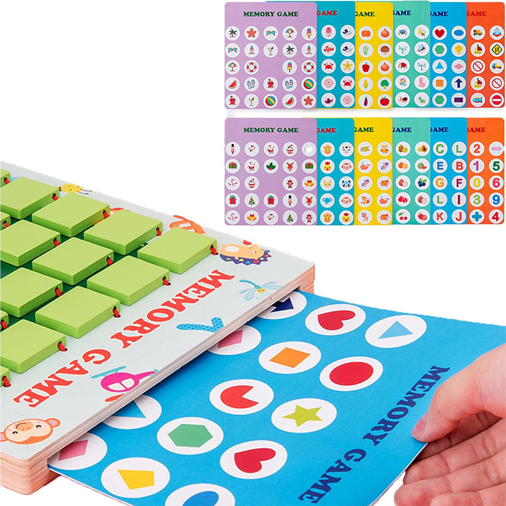 Matching Memory Game Set Travel Camping Board Game Toys for Families Friends