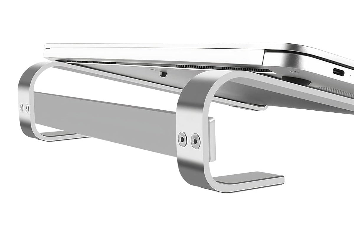 Laptop Stand Foldable Portable Desktop Holder for 10-18 inch MacBook-Silver