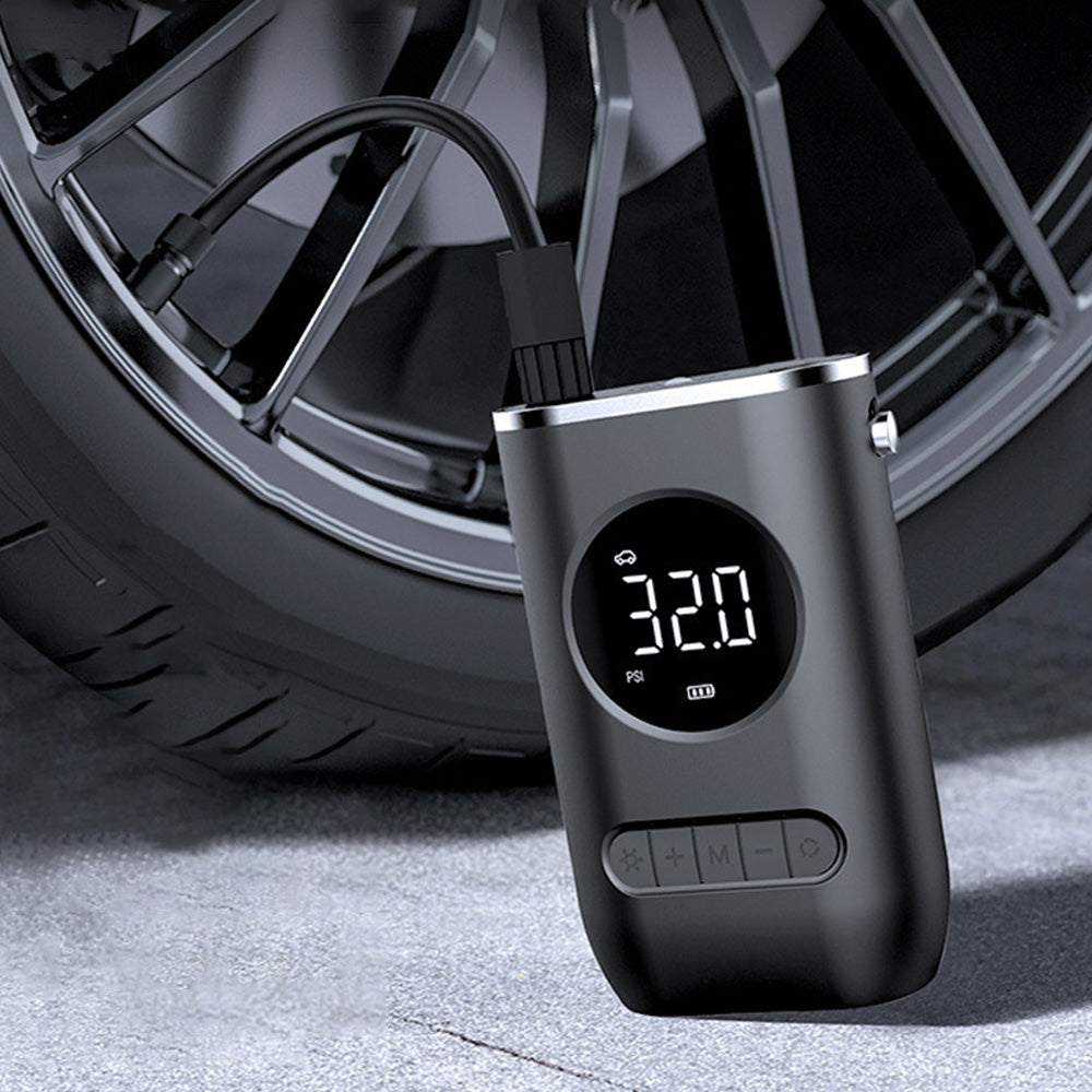 Cordless Electric Pump for Car Tire Rechargeable Tyre Air Inflator