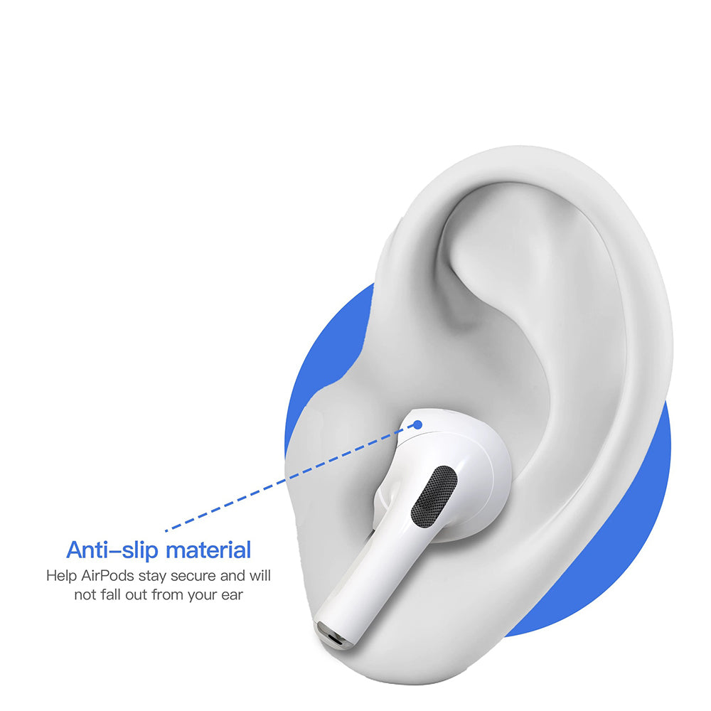 4 Pairs of Ear Tips for AirPods 4 Silicone Earbuds Cover Compatible with Apple AirPods 4th Generation