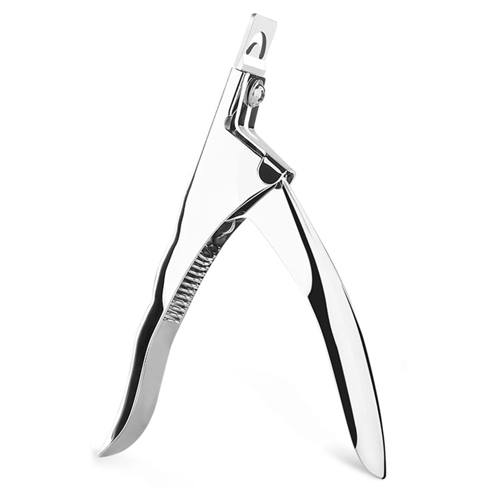 Nail Scissor False Nail Clipper Acrylic Nail Tips Cutter Manicure Tool Silver