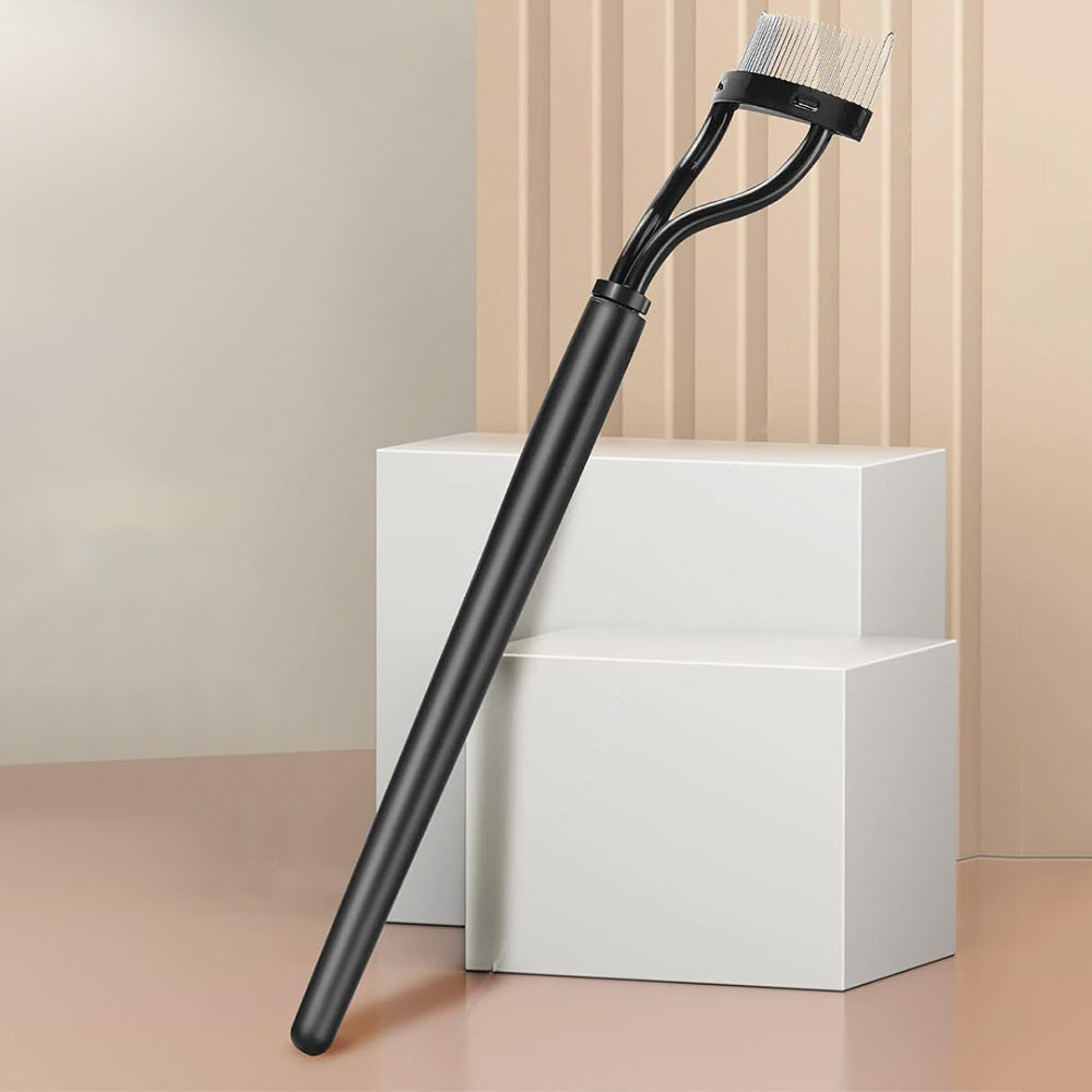 3Pcs Set Eye Makeup Tools Dual-Head Eyebrow Brush Eyelash Separator Brow Comb Lash Spoolie Brush