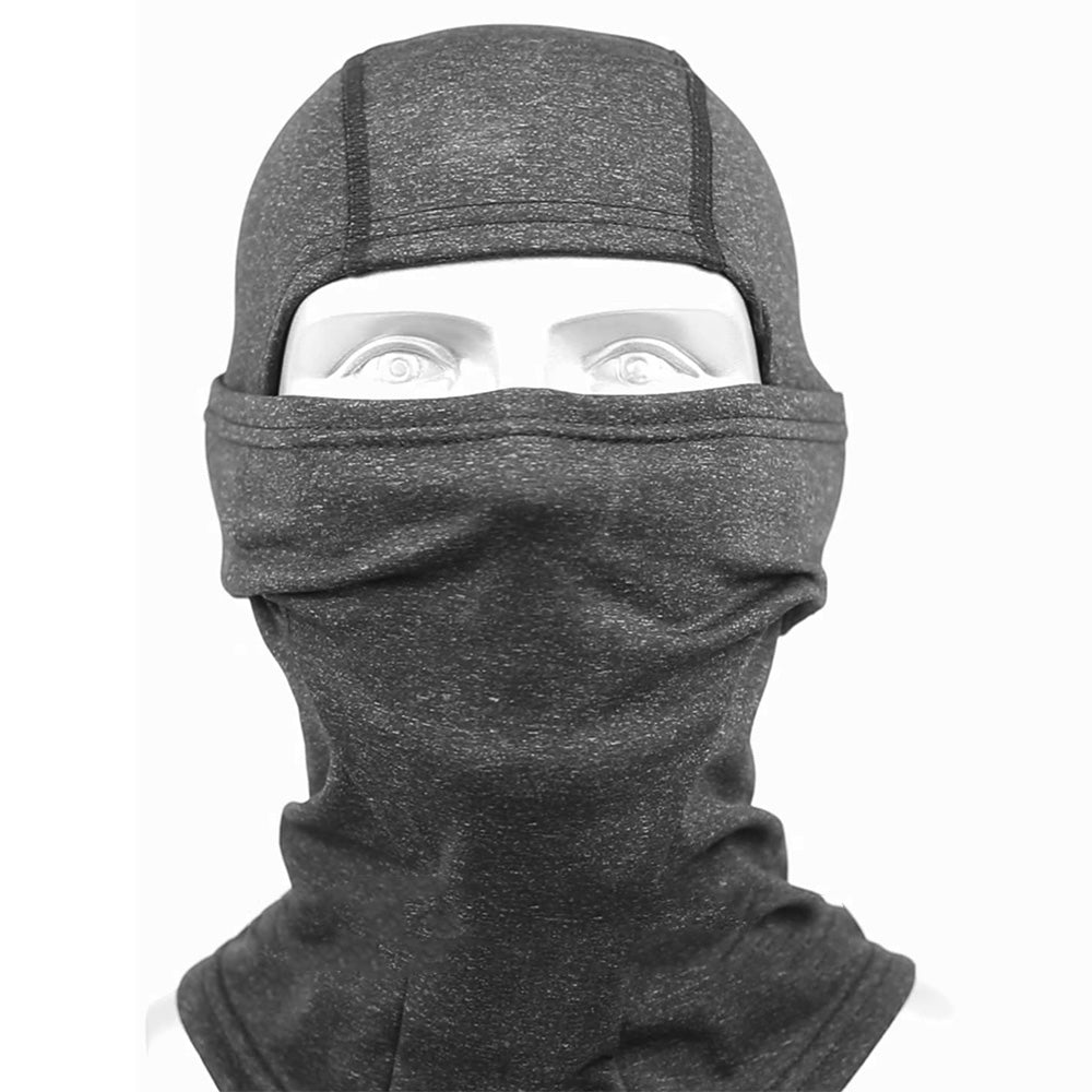 Ski Motorcycle Cycling Balaclava Full Face Windproof Mask for Winter Outdoor Activities Black