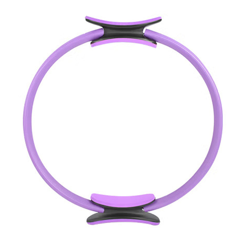 Pilates Ring Resistance Training Tool Yoga Exercise Magic Circle Grip Purple