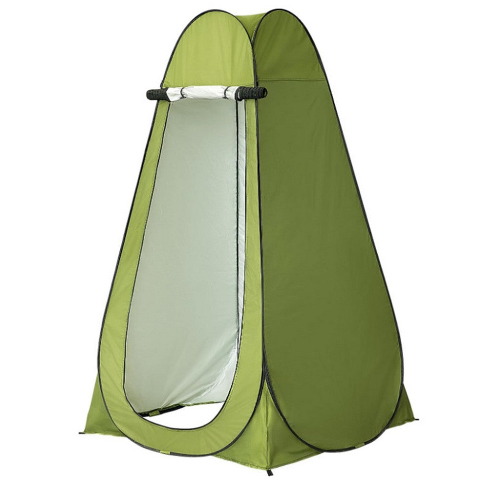 Pop-Up Privacy Tent Portable Outdoor Camping Shower Toilet Tent Changing Room for Hiking Green