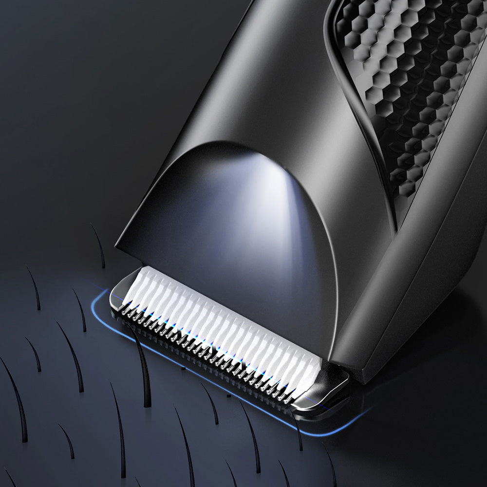 Electric Hair Trimmer for Men LED Display Body Hair Shaver