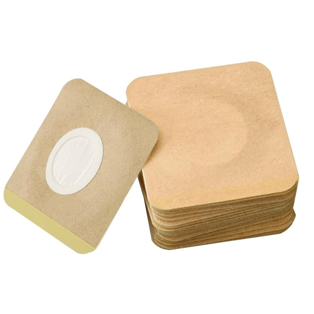 100PCS Disposable Castor Oil Patches Self-Adhesive Castor Oil Pack for Belly Button Waist Knee