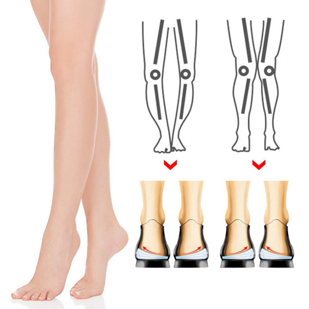 Adjustable Heel Insoles Heel Wedge Corrective Inserts for Over Pronation and Supination
