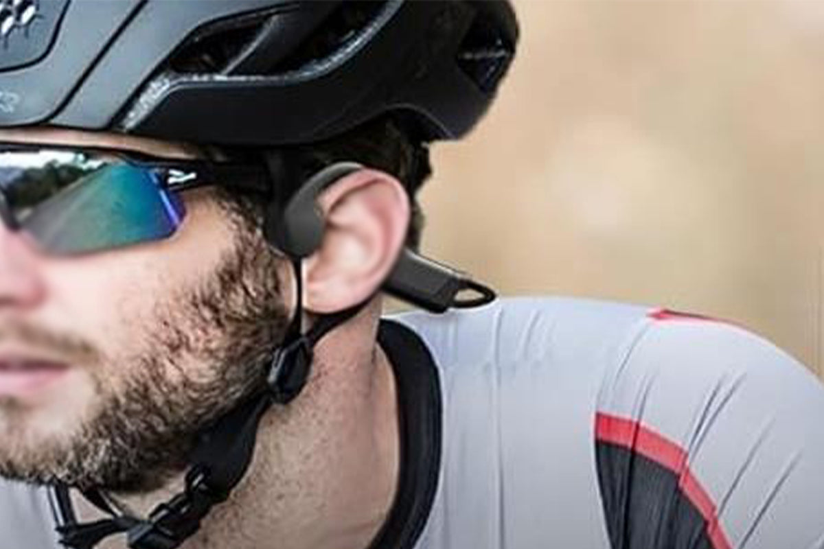 Bone Conduction Headphones Open-Ear Wireless Bluetooth Workout Headphones