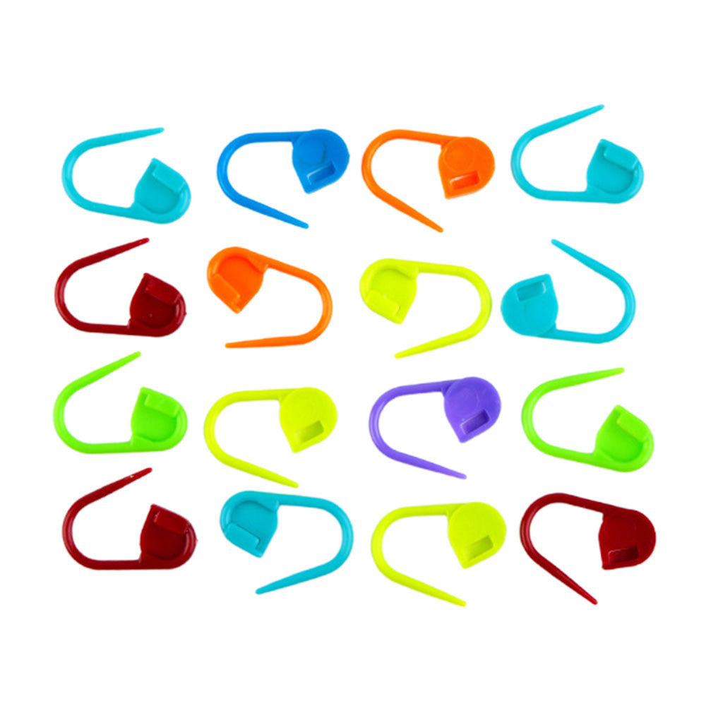 Multicolor Knitting Hook Set with Ergonomic Handles Yarn Craft Kit with Storage Bag