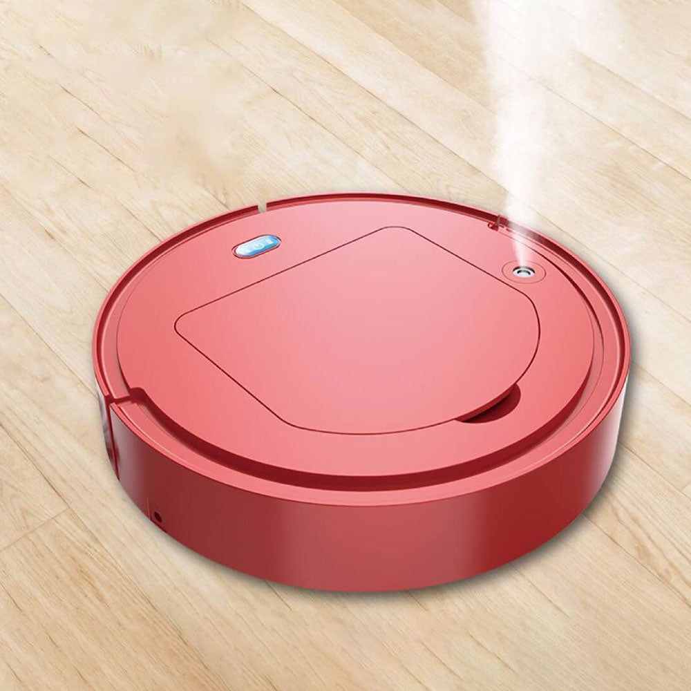 4?ina€? Smart Vacuum Cleaner Wireless Sweeping Robot with UV Cleaning Function Red