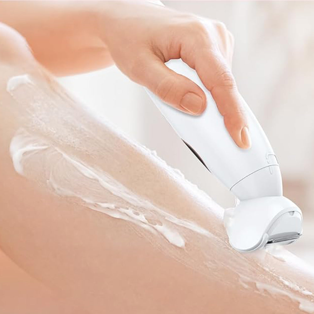 5-in-1 Painless Electric Razor for Women  Rechargeable Hair Shaver for Face Body Legs Armpit Bikini Area