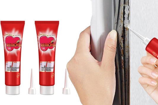 2Pcs Stain Remover Gel Tube Tile Grout Cleaner Cleaning Gel For Bulk Floor Wall Tile Gaps Washing Machine Fridge