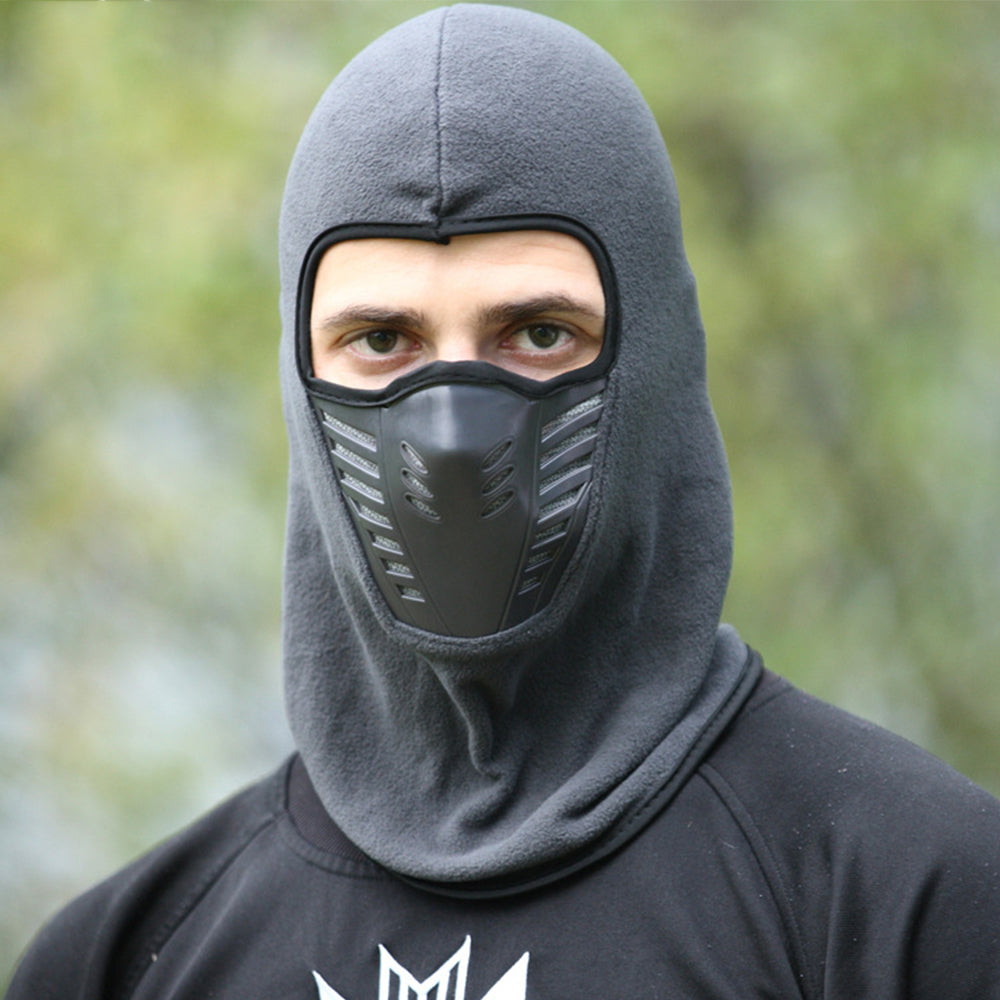 Thermal Face Mask Balaclava Ski Mask Motorcycle Sports Mask Grey
