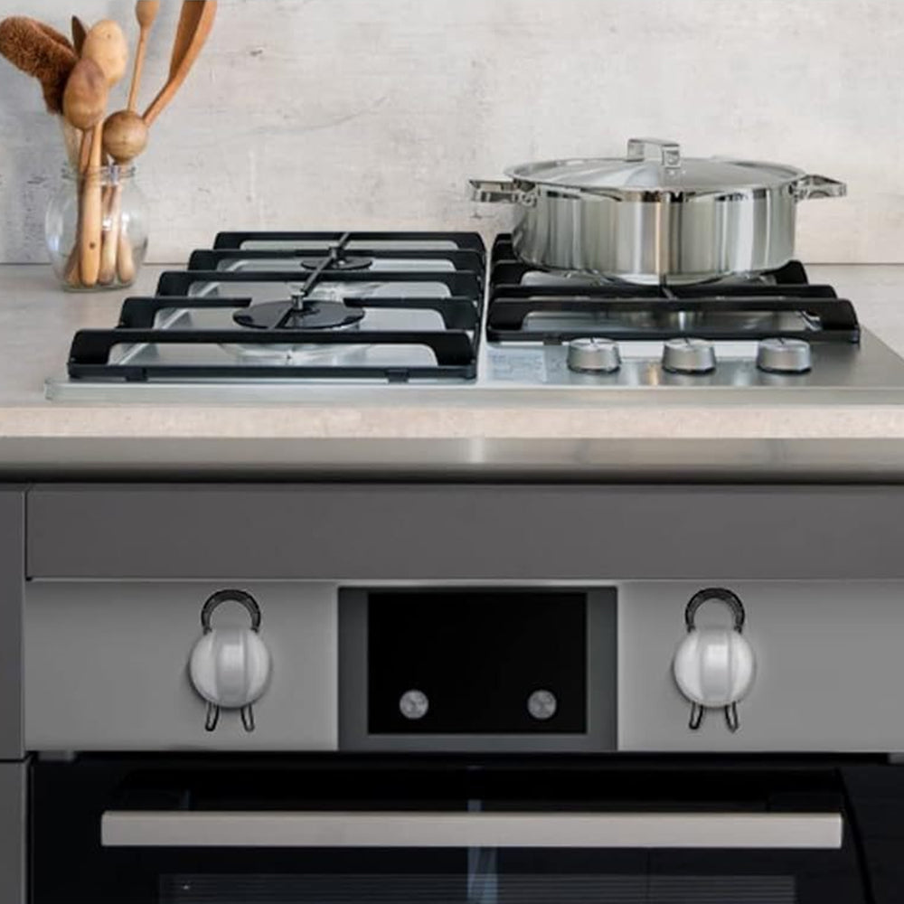 Set of 5Pcs Gas Stove Knob Locks Baby Proof Oven Knob Safety Covers