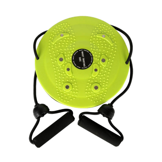 Twist Waist Disc Board with Drawstring Sports Gym Accessories Green
